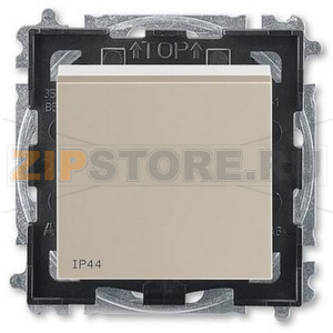 Переключатель одноклавишный, IP44, коричневый ABB 2CHH596940A4018 