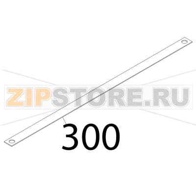 Piastrina tempr. SV Sirman Mirra 300 Y09 Piastrina tempr. SV Sirman Mirra 300 Y09Запчасть на деталировке под номером: 300