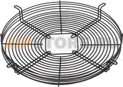 GRIGLIA PLASTIFICATA PER VENTOLA ø 300mm 