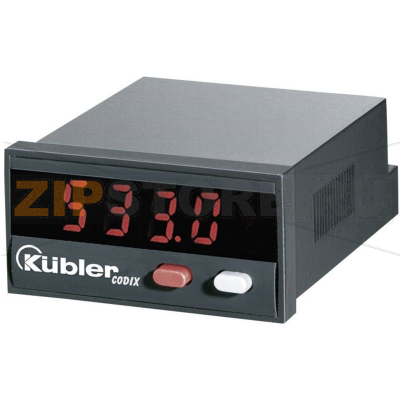 Модуль счетчика 0-12 В/DC, 0-24 мА, 48x24 мм Kübler CODIX 533 