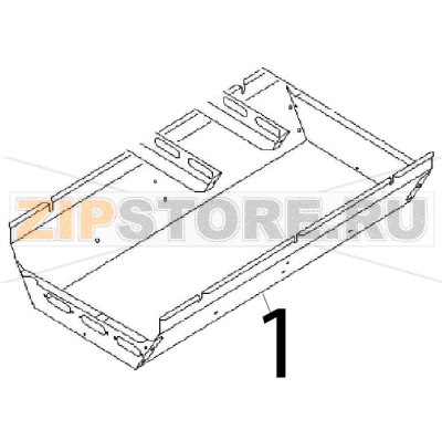 Heating elements chamber Angelo Po 04WBMEV Heating elements chamber Angelo Po 04WBMEVЗапчасть на деталировке под номером: 1