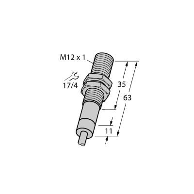 Датчик индуктивный Turck BI2-EM12D-AP6/S120 