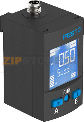 Датчик давления Festo SPAU-V1R-H-Q4D-L-PNLK-PNVBA-M12D 