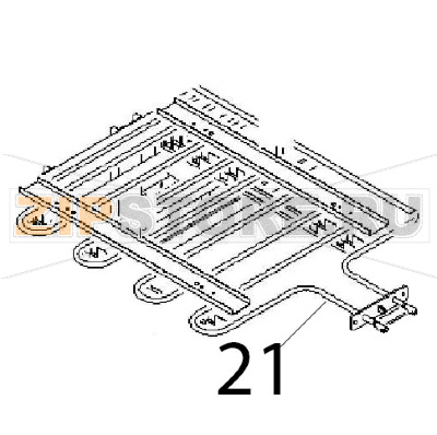 Resistenza 2700 W., 400 V Angelo Po 1G1PE2E Resistenza 2700 W., 400 V Angelo Po 1G1PE2EЗапчасть на деталировке под номером: 21