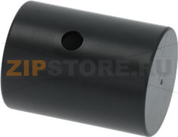 KNOB MADE OF PLASTIC BLACK 