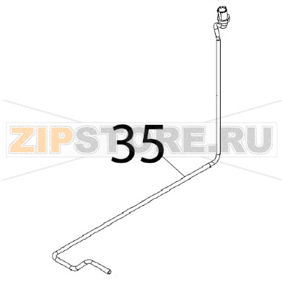 Tubo acqua comp. Angelo Po 1G1BR1E Tubo acqua comp. Angelo Po 1G1BR1EЗапчасть на деталировке под номером: 35