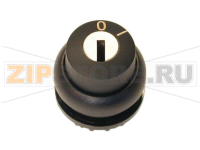 Переключатель с ключом, без фиксации, 2 положения, рамка черная Eaton M22S-WS