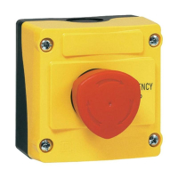 Кнопка аварийной остановки в корпусе 240 В/AC, 2.5 А, IP66, 1 шт Baco LBX10510