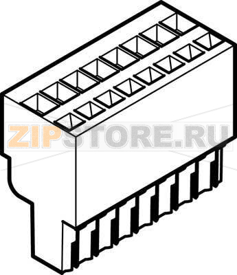 Штекер Festo NECC-L2G8-C1 