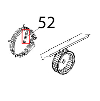 Guarn. PTFE and carb 100x22x0.8, sp-c/fori 1999 Unox XV 703G