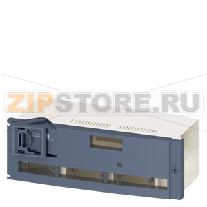 Switch connector with fuses In-line design, pluggable NH2 400 A, 3-pole AC23A 500V , 120 (AC500V) kA manual operating Siemens 3NJ6323-3AA0.-.... 