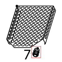 Cable gland and nut Tecnoinox FR70E7