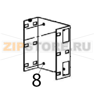 Box door wheels Escher PM 60-V Box door wheels Escher PM 60-VЗапчасть на деталировке под номером: 8