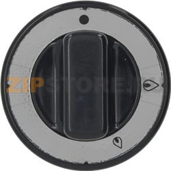 ЧЕРНАЯ РУЧКА Ø 70 ММ С ШЕЛКОТРАФАРЕТНОЙ ПЕЧАТЬЮ 