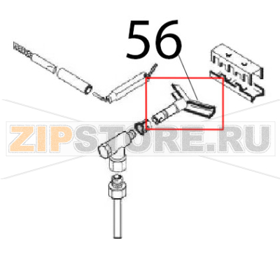 Flames 2 burner Angelo Po 0A1FR1G Flames 2 burner Angelo Po 0A1FR1GЗапчасть на деталировке под номером: 56