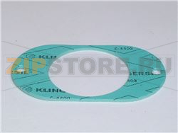 Flat seal for drain 