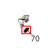 TPH Spring, (C)D5.2*D0.7*12L*7N Godex RT700