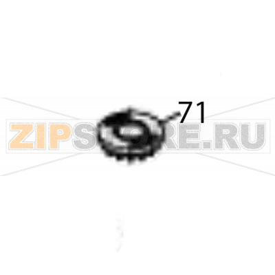 Gear (l.guide) Sato CG408TT Gear (l.guide) Sato CG408TTЗапчасть на деталировке под номером: 71Название запчасти на английском языке: Gear (l.guide) Sato CG408TT.