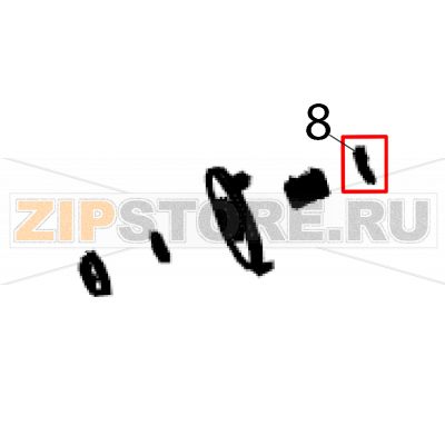 E-Snap ring Sato LT408 LH E-Snap ring Sato LT408 LHЗапчасть на деталировке под номером: 8Название запчасти на английском языке: E-Snap ring Sato LT408 LH.