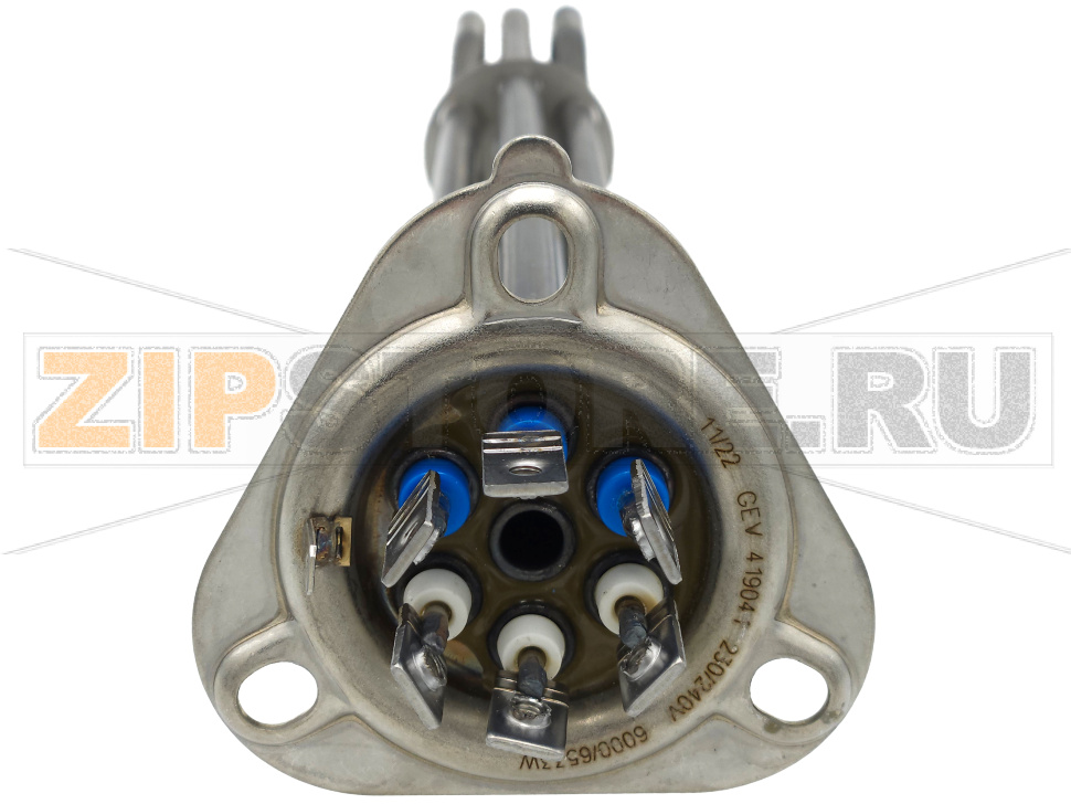 ТЭН с термозащитой Meiko FV 40.2 (6кВт, 230/240В) 
  ТЭН с термозащитой Meiko 9519588 - нагревательный элемент для профессионального посудомоечного оборудования Meiko, предназначенный для нагрева воды в машине модели FV 40.2. Мощность элемента составляет 6 кВт, рабочее напряжение 230/240 В.


Запчасть на сборочном чертеже под номером: 1

Название запчасти Meiko на английском языке: Heating element 6 KW with thermal protection Meiko FV 40.2