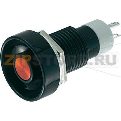 Кнопка 125 В/AC, 3 А, 1 x выкл/вкл, с фиксацией, 1 шт Miyama DS-258, RD 