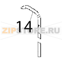 Tubo pieghevole DN10, L=400 Angelo Po 1G1CP2G