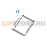 Cutter tray, 4" TSC TTP-2410MT