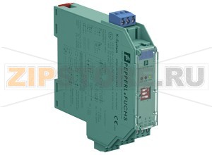 Дискретный вход Switch Amplifier KFD2-SOT3-Ex1.LB.IO Pepperl+Fuchs General specificationsSignal typeDigital InputFunctional safety related parametersSafety Integrity Level (SIL)SIL 2SupplyConnectionPower Rail or terminals 14+, 15-Rated voltage19 ... 30 V DCRipple&le 10  %Rated current20 ... 15 mAPower dissipation&le  1 W including maximum power dissipation in the outputInputConnection sidefield sideConnectionterminals 1+, 2+, 3-Rated valuesacc. to EN&nbsp60947-5-6 (NAMUR), see system description for electrical dataOpen circuit voltage/short-circuit currentapprox. 10 V DC / approx. 8 mASwitching point/switching hysteresis1.2 ... 2.1 mA / approx. 0.2 mALine fault detectionbreakage I &le 0.1 mA , short-circuit I &ge 6.5 mAPulse/Pause ratiomin. 100 &micros / min. 100 &microsOutputConnection sidecontrol sideConnectionoutput I: terminals 7, 8  output II: terminals 10, 11Rated voltage30 V DCRated current100 mA , short-circuit protectedResponse time&le 200 &microsSignal level1-signal: (external voltage) - 3 V max. for 100 mA 0-signal: blocked output (off-state current &le 10 &microA)Output Isignal  TransistorOutput IIsignal or error message  TransistorCollective error messagePower RailTransfer characteristicsSwitching frequency&le 5 kHzIndicators/settingsDisplay elementsLEDsControl elementsDIP-switchConfigurationvia DIP switchesLabelingspace for labeling at the frontDirective conformityElectromagnetic compatibilityDirective 2014/30/EUEN 61326-1:2013 (industrial locations)ConformityElectromagnetic compatibilityNE 21:2012 , EN 61326-3-2:2008Degree of protectionIEC 60529:2001Ambient conditionsAmbient temperature-20 ... 60 °C (-4 ... 140 °F)Mechanical specificationsDegree of protectionIP20Connectionscrew terminalsMassapprox. 150 gDimensions20 x 119 x 115 mm (0.8 x 4.7 x 4.5 inch) , housing type B2Mountingon 35 mm DIN mounting rail acc. to EN 60715:2001Data for application in connection with hazardous areasEU-Type Examination CertificateEXA 16 ATEX 0016 XMarking II 3(1)G Ex nA [ia Ga] IIC T4 Gc  II (1)D [Ex ia Da] IIIC  I (M1) [Ex ia Ma] IDirective conformityDirective 2014/34/EUEN 60079-0:2012+A11:2013 , EN 60079-11:2012 , EN 60079-15:2010International approvalsIECEx approvalIECEx EXA 16.0009XApproved forEx nA [ia Ga] IIC T4 Gc , [Ex ia Da] IIIC , [Ex ia Ma] IAccessoriesOptional accessoriespower feed module KFD2-EB2 Universal Power Rail UPR-03Universal Power Rail UPR-03-S profile rail K-DUCT-BU profile rail K-DUCT-UPR-03