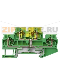 КЛЕММА PE ДВУХРЯДНАЯ ПРУЖИННОЕ ПОДСОЕДИНЕНИЕ, СЕЧЕНИЕ: 0,5 - 4 MM2, ШИРИНА: 6.2 MM, ЗЕЛЕНО-ЖЕЛТАЯ Siemens 8WH2020-0CG07