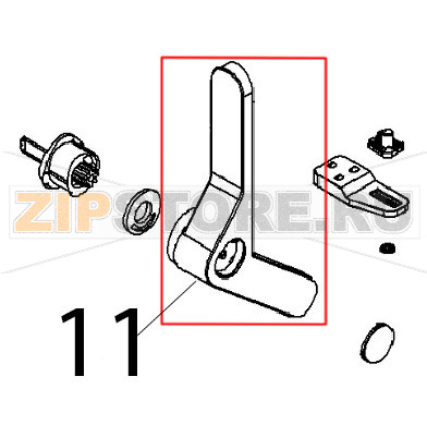 Maniglia Angelo Po FX82E2T Maniglia Angelo Po FX82E2TЗапчасть на деталировке под номером: 11
