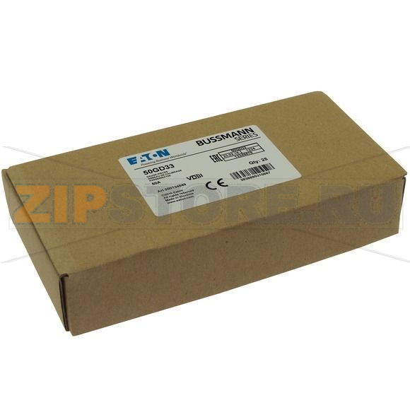 Контактный винт, 50 A, AC 500 В, D3, IEC, с цветовым кодом Eaton GAUGE PIECE D3 50A 500V FOR E33 