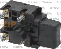 ЧЕРНАЯ ДВУХПОЛЮСНАЯ КНОПКА  8 А 250 В