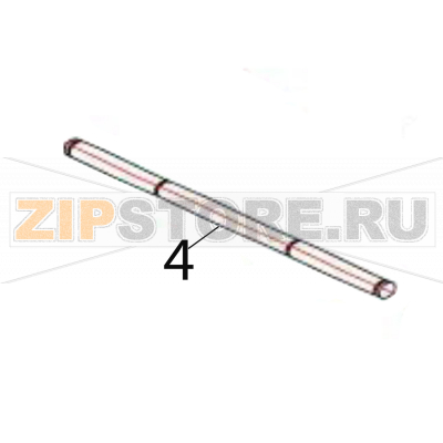 Dis. roller shaft Sato CG412DT Dis. roller shaft Sato CG412DTЗапчасть на деталировке под номером: 4Название запчасти на английском языке: Dis. roller shaft Sato CG412DT.