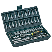 Ключи 1/4", 46 предметов Brüder Mannesmann M 2040