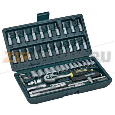 Ключи 1/4&quot;, 46 предметов Brüder Mannesmann M 2040 