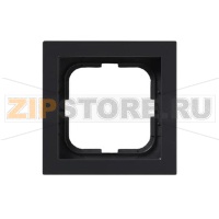 Рамка одноместная, антрацитовая ABB 2TKA000283G1