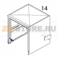 Simple wall hood assembled Fagor CO-110 DD