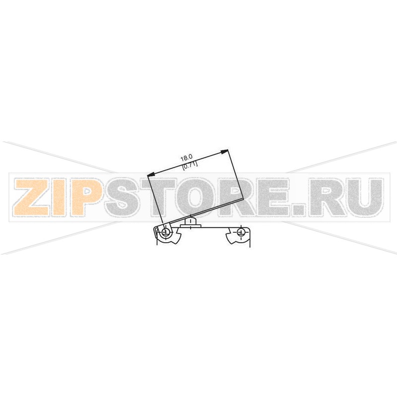 Микропереключатель 250 В/AC, 5 А, 1 x вкл/вкл, без фиксации, 1 шт Saia V4NST7Y1UL 