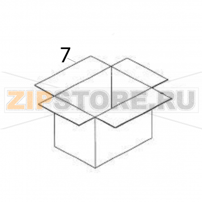 Carton box (M) Sato M84Pro Carton box (M) Sato M84ProЗапчасть на деталировке под номером: 7Название запчасти на английском языке: Carton box (M) Sato M84Pro.