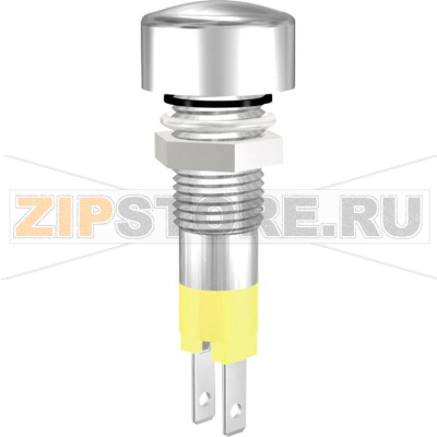 Лампа светодиодная 12 В/DC, индикаторная, желтая Signal-Construct SMLD 08112 