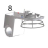 Upperpart Bear Varimixer TEDDY 5L