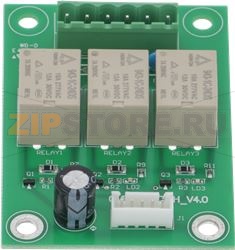 RELAY ELECTRONIC BOARD 80x57 mm 