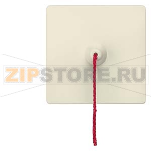 DELTA I-SYSTEM ЭЛЕКТРИЧЕСКИЙ БЕЛЫЙ ВЫКЛЮЧАТЕЛЬ 1 КЛАВИША ВЕРЕВОЧНЫМ ПРИВОДОМ 55X55MM Siemens 5TG6287 