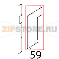 Guard L strip for circuit Angelo Po FM1221E1