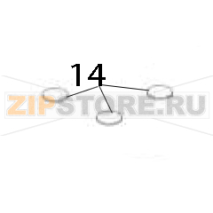 Rubber feet (set of 4) Zebra ZD421 Direct Thermal Rubber feet (set of 4) Zebra ZD421 Direct ThermalЗапчасть на деталировке под номером: 14