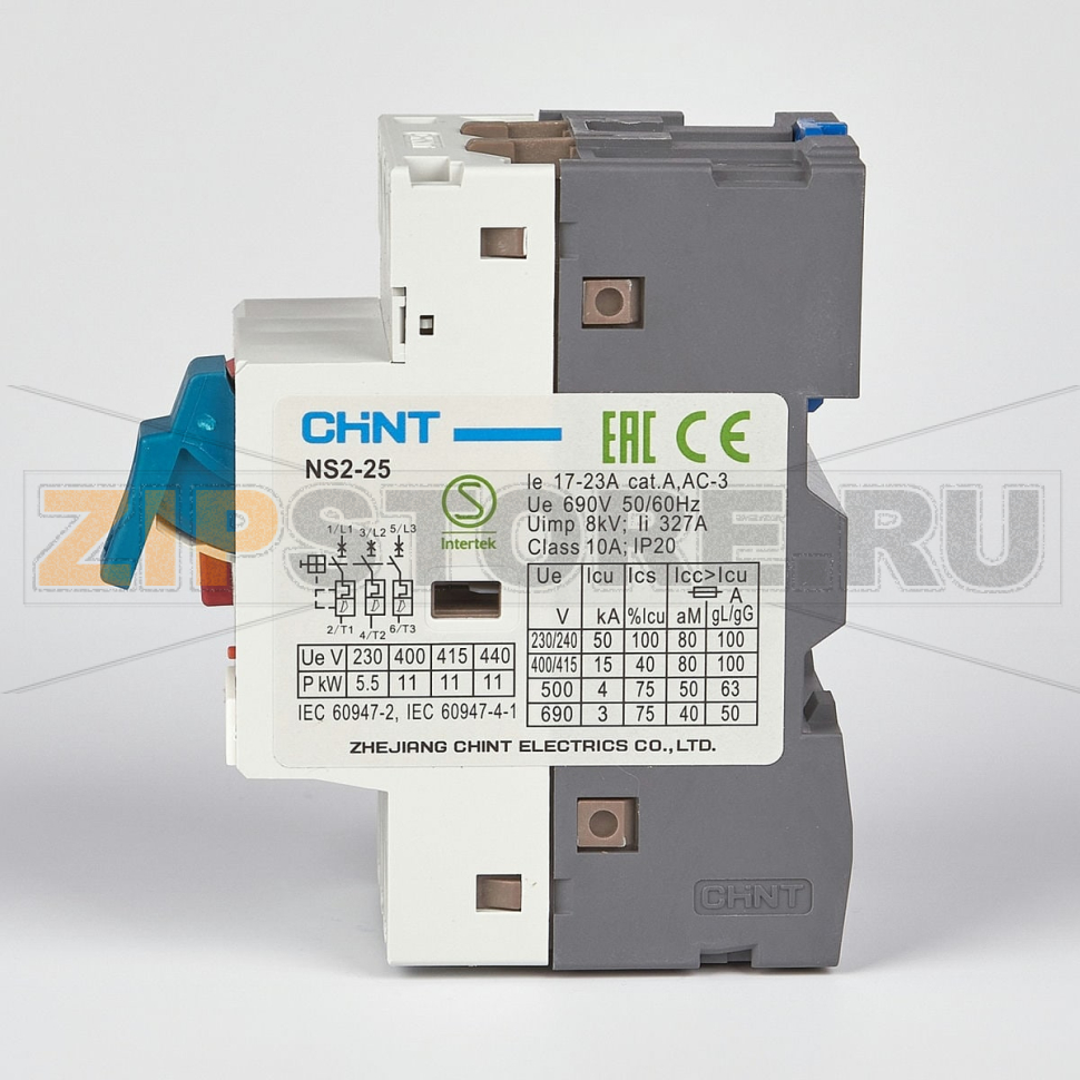 Мотор-автомат 17-23 A Chint NS2-25 