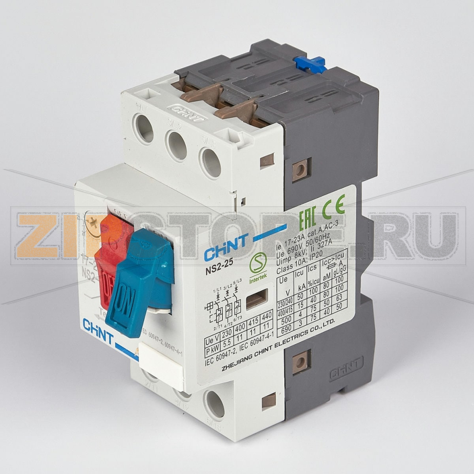 Мотор-автомат 17-23 A Chint NS2-25 