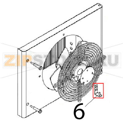 Bracket Angelo Po IA51 Bracket Angelo Po IA51Запчасть на деталировке под номером: 6