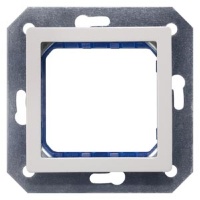 DELTA I-SYSTEM ТИТАНОВО-БЕЛЫЙ 1-МЕСТН. СОЕДИНИТЕЛЬНАЯ РАМКА Siemens 5TG2010