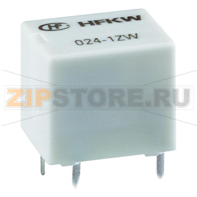 Реле автомобильное 12 В/DC, 10 А, 1 шт Hongfa HFKW/012-1Z W 
